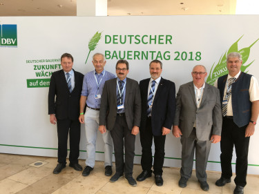 Deutscher Bauerntag Delegierte aus Oberfranken