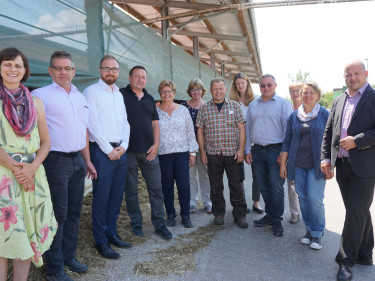 Gruppenbild der Bamberger Landfrauen und der Landtagskandidaten