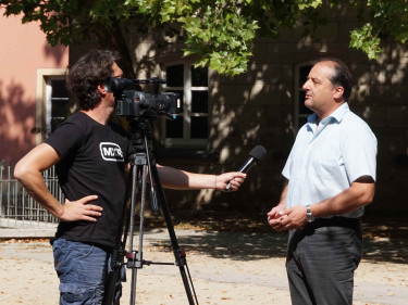 Interview Aischgrund-TV mit GF Meth