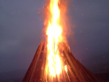 Mahnfeuer Wolf