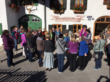 Die Landfrauen des Kreisverbandes GAP in Mittenwald