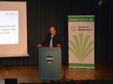 Alfred Enderle BBV Jahresversammlung 