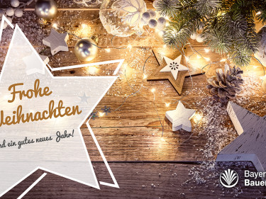Weihnachtsgrüße des Bayerischen Bauernverbandes