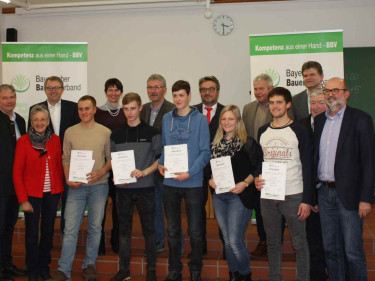 Teilnehmer Siegerehrung BWB