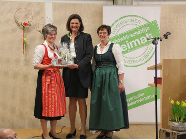 Dank an Ilse Aigner