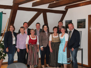 Kreisvorstandschaft mit Kaniber