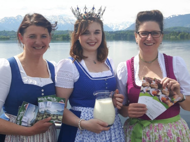 Frühstück mit Milchkönigin