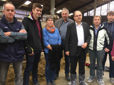 MdB Christian Schmidt beim Stallgespräch