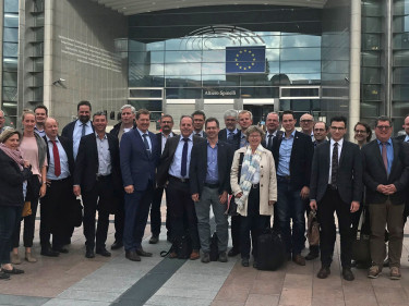 Der Umweltausschuss des Deutschen Bauernverbandes auf Besuch in Brüssel