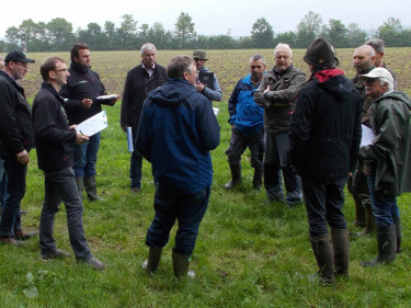 Besichtigung Wildschäden