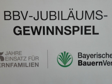 Gewinnspiel 75 Jahre BBV