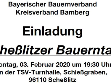 Scheßlitzer Bauerntag