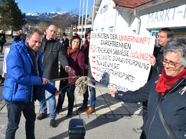 Besuch von Umweltminister Thorsten Glauber in Sonthofen