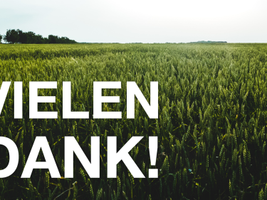 Vielen Dank an die Bauernfamilien in Bayer