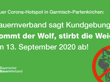 Absage Wolfsdemo GAP