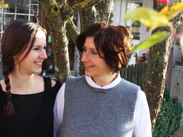 Mutter und Tochter Homeier