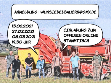 Vorstandsmitglieder bei Pressetermin