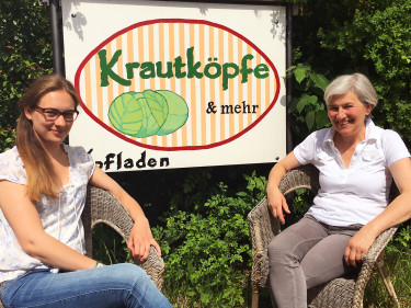 Tochter und Mutter Pfluger aus Zorneding