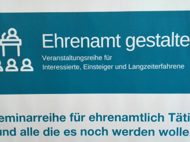 Seminarreihe Ehrenamt gestalten