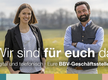 Wir sind für Euch da