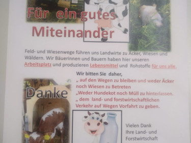 Schild Hundekot