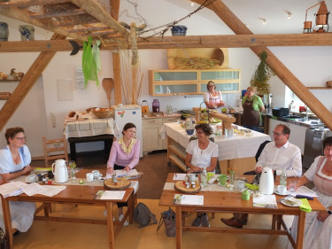 Frühstück auf dem Wieshof in Marnbach