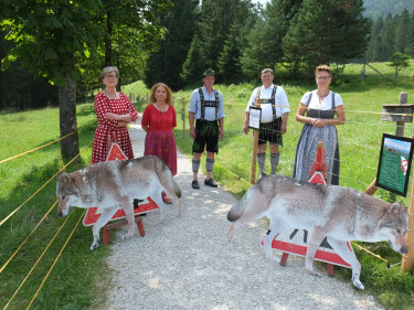 Pressegespräch "Herdenschutzzaun" in Garmisch