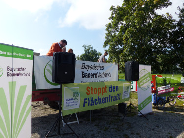 Fahrraddemo gegen Ausbau B12