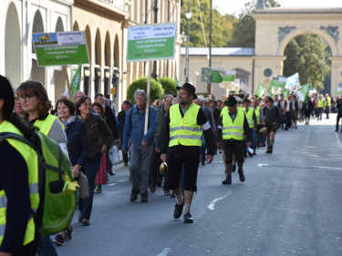 Ausgebimmelt - Demonstration