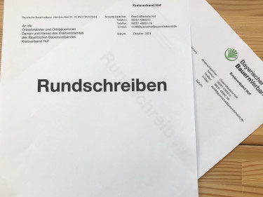 Rundschreiben Hof