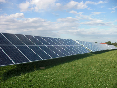 FreiflächenPV Anlage