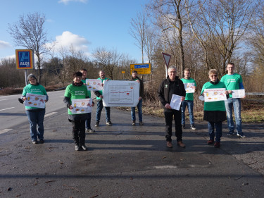BBV Kreisvorstandschaft Dgf.-Landau bei ALDI Aktion