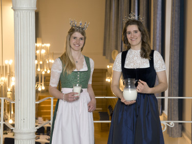 Milchkönigin und Milchprinzessin