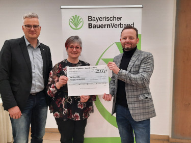 Spendenübergabe Augsburg
