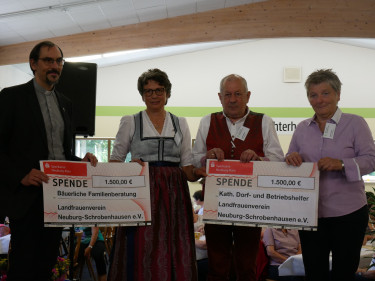 Spendenübergabe