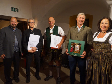 Verabschiedung 40 Jahre, Vorsitzender Nebenerwerb und Kreisobmann
