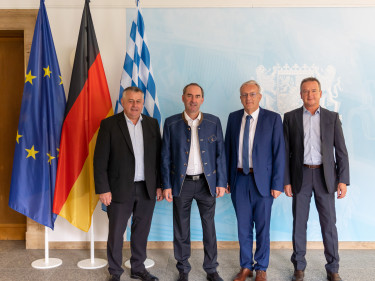 Bauernpräsident Heidl und Wirtschaftsminister Aiwanger im Gespräch
