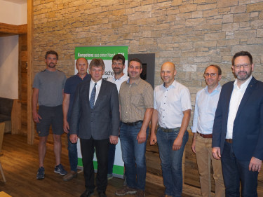 Die neu und wiedergewählte Kreisvorstandschaft der Männer im LK Amgerb-Sulzbach