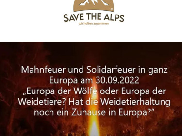 Mahnfeuer 30.09.2022 Hocheck
