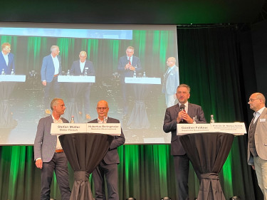Diskussionsrunde auf dem VEredlungstag