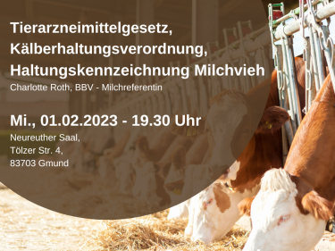 Bildungswerksveranstaltung zum Tierarzneimittelgesetz