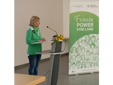 Begrüßung Kreisbäuerin Christine Werner