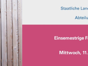 Infoabend Einsemestrige Fachschule in Teilzeitform