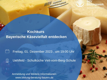 Kochkurs Käse OV Peppenhöchstädt, KV NEA-BW
