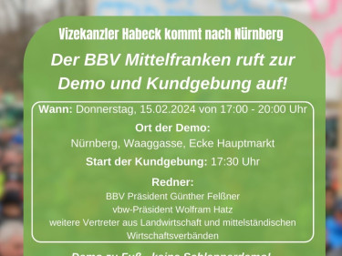 Demo Nürnberg 15.02.2024 Sharepic