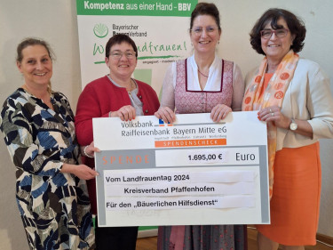Spendenübergabe