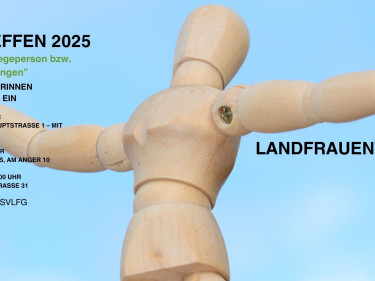 Landfrauentreffen 2025 - Thema "Soziale Sicherung der Pflegeperson bzw. Entlatungsleistungen" Referent Wolfgang Michael von der SVLFG