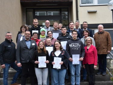 Sieger des Berufswettbewerbs in Ochsenfurt