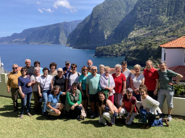 Reisegruppe auf Madeira