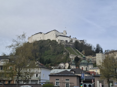 Fahrt nach Salzburg